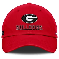 Casquette ajustable Nike rouge Georgia Bulldogs 2025 On-Field Club pour homme