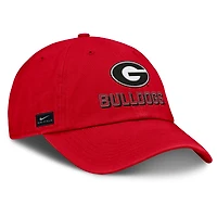 Casquette ajustable Nike rouge Georgia Bulldogs 2025 On-Field Club pour homme