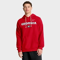 Sweat à capuche Nike rouge Georgia Bulldogs 2025 Sideline Standard Issue Dri-FIT pour homme