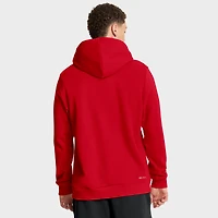 Men's Nike Red Georgia Bulldogs 2025 Sideline Standard Issue Dri-FIT Hoodie