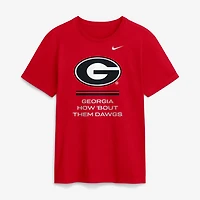T-shirt Nike rouge Georgia Bulldogs 2026 Sideline Dri-FIT pour homme