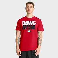 Men's Nike Red Georgia Bulldogs Campus Local Madness T-Shirt