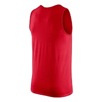 Débardeur à encolure dégagée Futura Performance des Bulldogs de Géorgie Nike pour homme, rouge