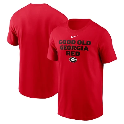 Men's Nike Red Georgia Bulldogs Local Campus T-Shirt