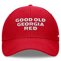 Men's Nike Red Georgia Bulldogs Local Rise Adjustable Hat