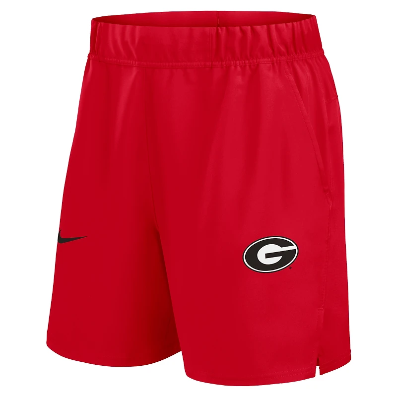 Men's Nike Red Georgia Bulldogs Primetime Victory Dri-FIT Shorts