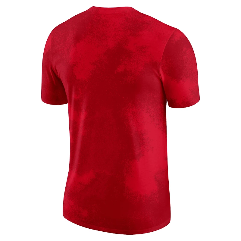T-shirt Nike Georgia Bulldogs Team Stack pour homme, rouge