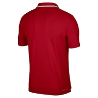Polo performance Nike Georgia Bulldogs Wordmark pour homme, rouge