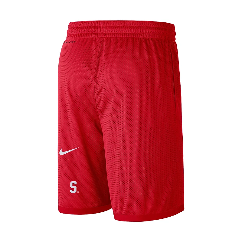 Men's Nike Red Georgia Bulldogs Wordmark Performance Shorts