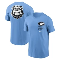 T-shirt Nike Valor bleu pour homme, Record Shattered 2-Hit des Georgia Bulldogs