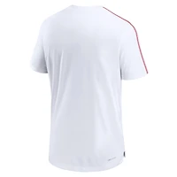 Haut de performance Nike Georgia Bulldogs 2024 Sideline Coach pour homme