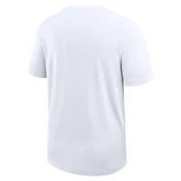 Maillot d'entraîneur Nike blanc Georgia Bulldogs 2025 Sideline UV Dri-FIT pour homme