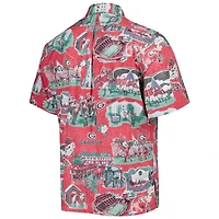 Men's Reyn Spooner Red Georgia Bulldogs Scenic Button-Down Shirt