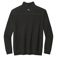 Men's Tommy Bahama Black Georgia Bulldogs Montego Bay Quarter-Zip Top