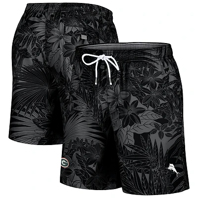 Men's Tommy Bahama Black Georgia Bulldogs Santiago Palms Board Shorts