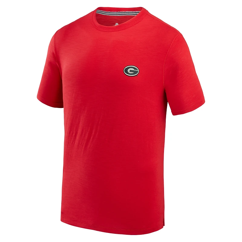 Men's Tommy Bahama Red Georgia Bulldogs Sport Bali Beach T-Shirt