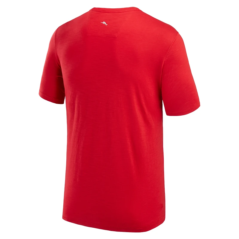 Men's Tommy Bahama Red Georgia Bulldogs Sport Bali Beach T-Shirt