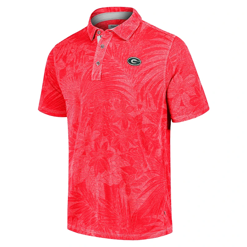 Men's Tommy Bahama Red Georgia Bulldogs Sport Santiago Paradise Polo