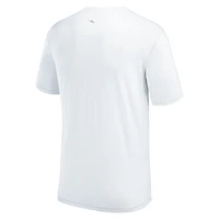 T-shirt de plage Tommy Bahama blanc Georgia Bulldogs Sport Bali pour hommes
