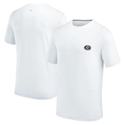 Men's Tommy Bahama White Georgia Bulldogs Sport Bali Beach T-Shirt