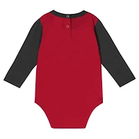Newborn & Infant Georgia Bulldogs Double Up Long Sleeve Bodysuit Pant Set