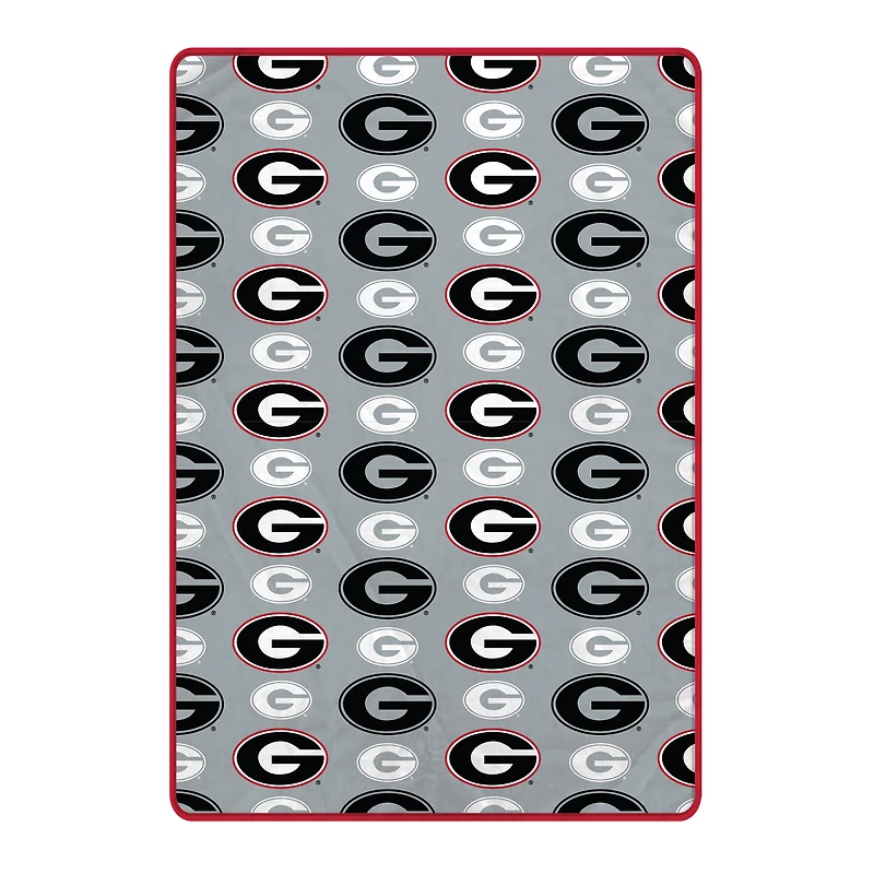 Pegasus Georgia Bulldogs 66" x 95" Oversized Logo Roll Ultra Cozy Blanket