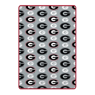 Pegasus Georgia Bulldogs 66" x 95" Oversized Logo Roll Ultra Cozy Blanket
