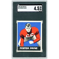 Porter Payne Georgia Bulldogs 1948 Leaf Gum Co. #95 SGC Authenticated 4.5 Card