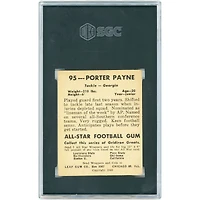Porter Payne Georgia Bulldogs 1948 Leaf Gum Co. #95 SGC Authenticated 4.5 Card