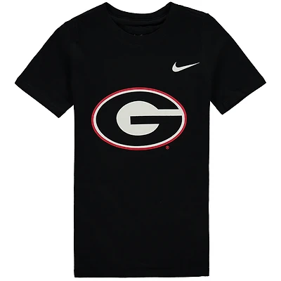 Preschool Nike Black Georgia Bulldogs Logo T-Shirt