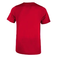 T-shirt Nike Legend Performance rouge des Georgia Bulldogs pour enfant d'âge préscolaire