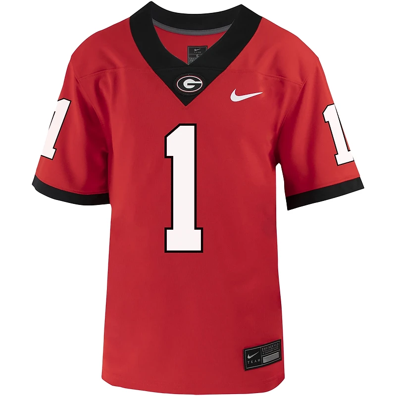 Preschool Nike Red Georgia Bulldogs Untouchable Replica Football Jersey