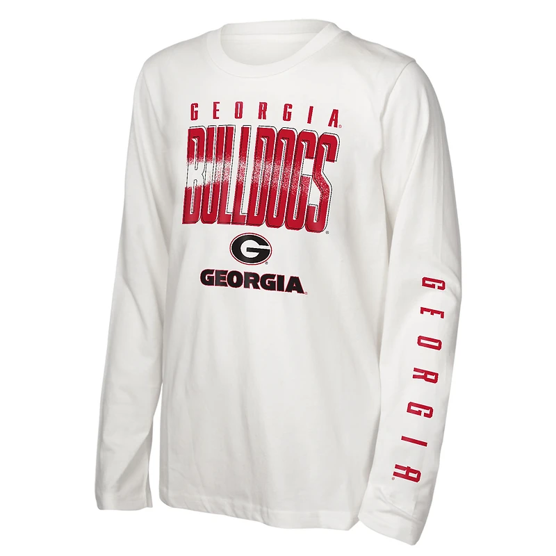 Ensemble de t-shirts 3 en 1 pour enfants d'âge préscolaire Outerstuff Georgia Bulldogs Mix