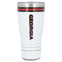 V110871 Gobelet UGA NCAA Arctic en acier inoxydable de 30 oz CUPTUMTRV