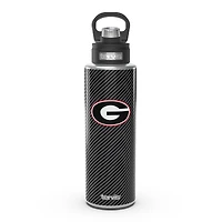 Tervis Géorgie Bulldogs 40oz. Bouteille d'eau à large goulot en fibre de carbone