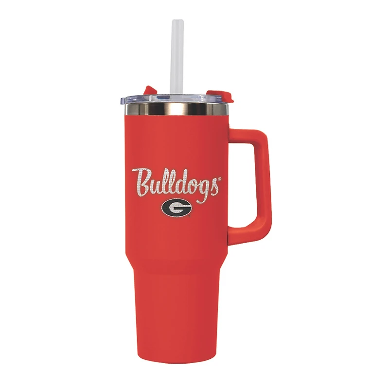 Gobelet isotherme The Memory Company Georgia Bulldogs 40 oz. Single Hit Bling