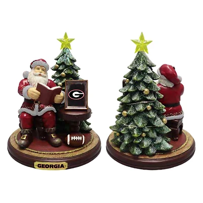 Figurine de Noël des Georgia Bulldogs de The Memory Company