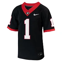 Toddler Nike #1 Black Georgia Bulldogs Untouchable Football Jersey