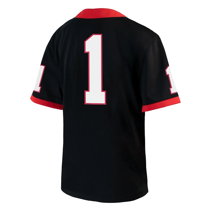 Toddler Nike #1 Black Georgia Bulldogs Untouchable Football Jersey
