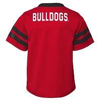 Toddler Red Georgia Bulldogs Two-Piece Zone Jersey & Pants Set
