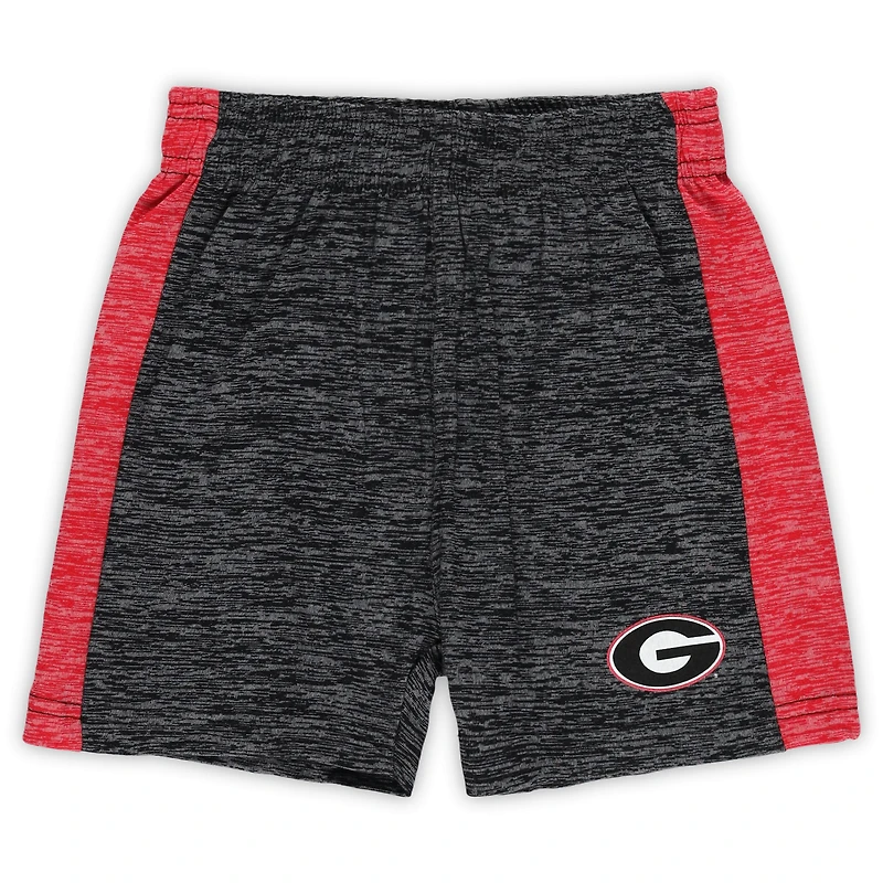 Ensemble t-shirt et short Cloudy Yarn pour tout-petits, Wes & Willy Georgia Bulldogs