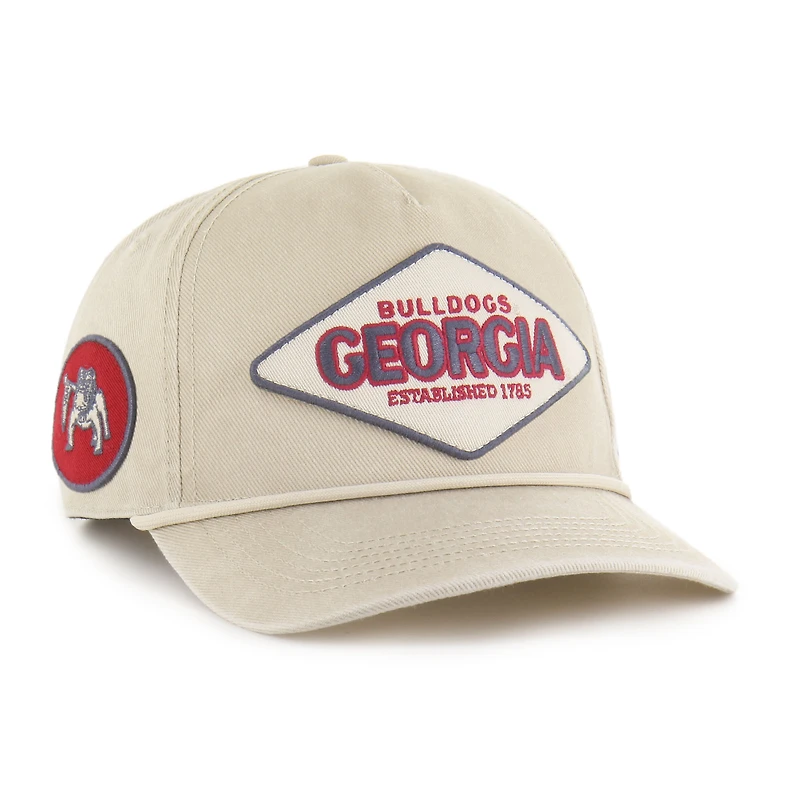 Unisex '47  Cream Georgia Bulldogs Outdoorsmen Cairn Hitch Adjustable Hat