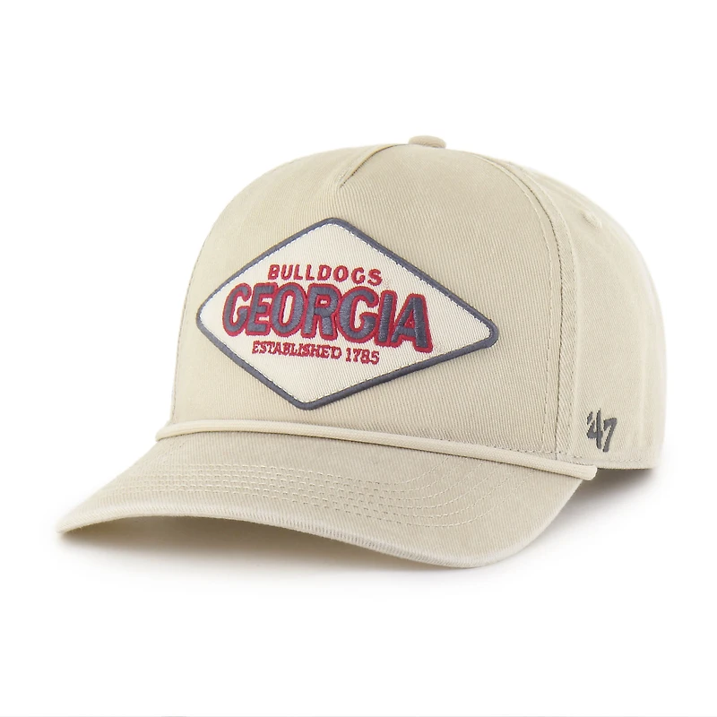 Unisex '47  Cream Georgia Bulldogs Outdoorsmen Cairn Hitch Adjustable Hat