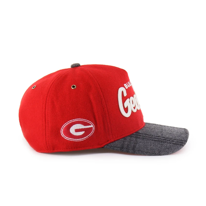 V111020 UGA NCAA 47B FA25 Collections Plaid à carreaux de fenêtre Plaid Script Hitch HATMENSTR C-WNDPF17WIP-RD #8