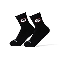 Unisex Del Campo White Georgia Bulldogs Quarter-Length Socks