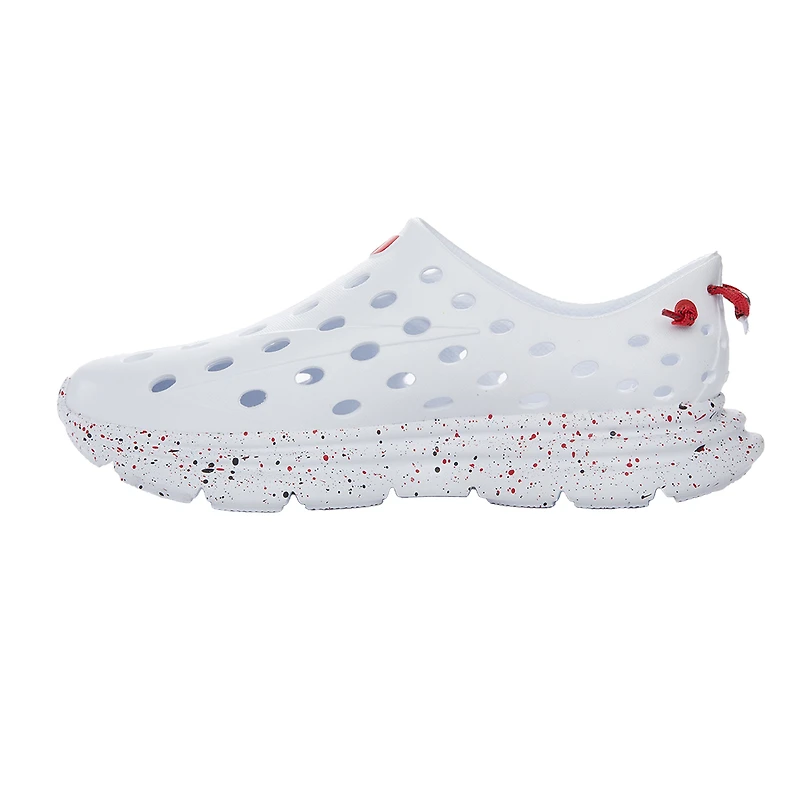 Chaussures unisexes Kane Footwear blanches Georgia Bulldogs Speckle Recovery