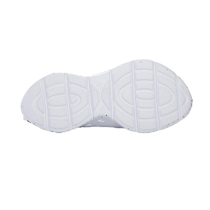 Chaussures unisexes Kane Footwear blanches Georgia Bulldogs Speckle Recovery