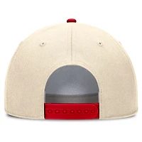 Unisex Nike Natural Georgia Bulldogs 2026 Primetime Natural 5-Panel Rope 2-Tone Rise Hat