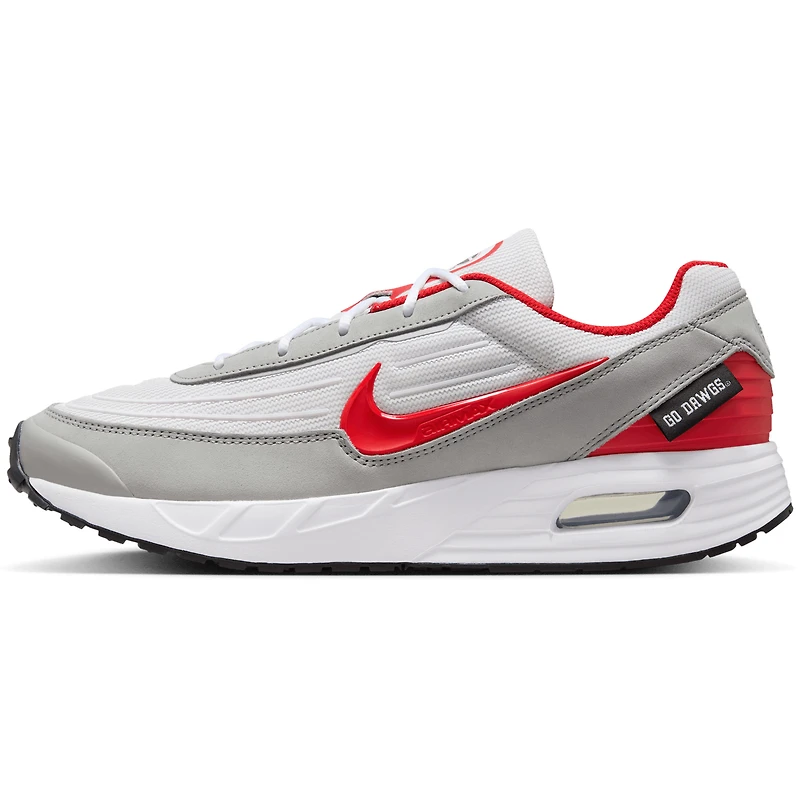 Baskets Nike Air Max Verse blanches unisexes des Georgia Bulldogs