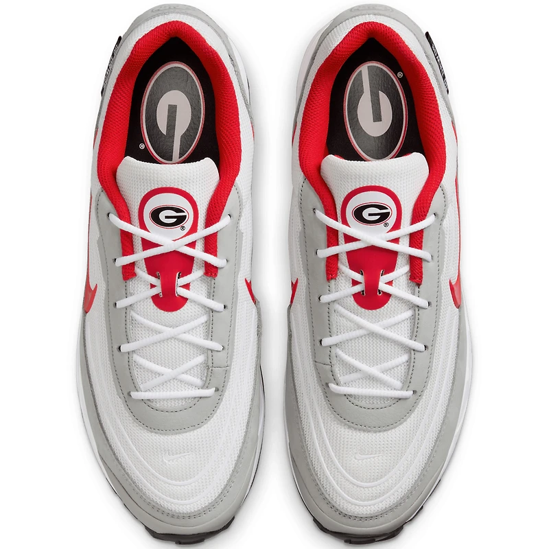 Baskets Nike Air Max Verse blanches unisexes des Georgia Bulldogs